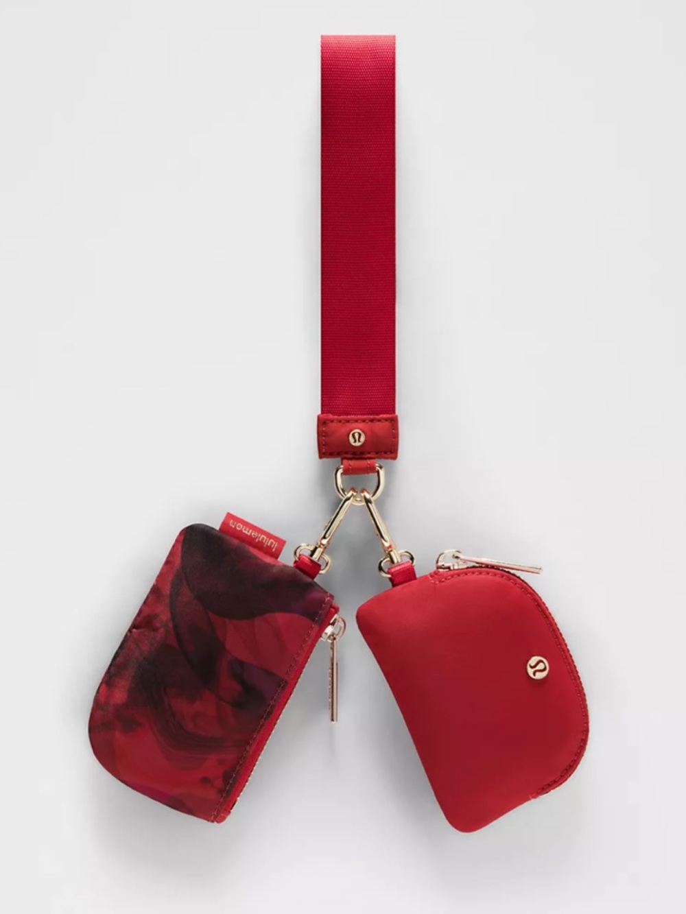NWT Lululemon Lunar New Year Dual Pouch Wristlet